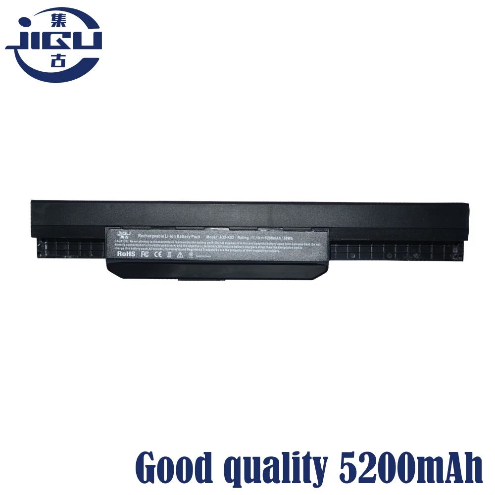 JIGU Laptop Battery For Asus A43SJ A43U A53F A53E A53J A53S A54H A83E K43E K43S K43T K53F K53J K53Z P43F P53S X43E X43F X43J|laptop battery|battery