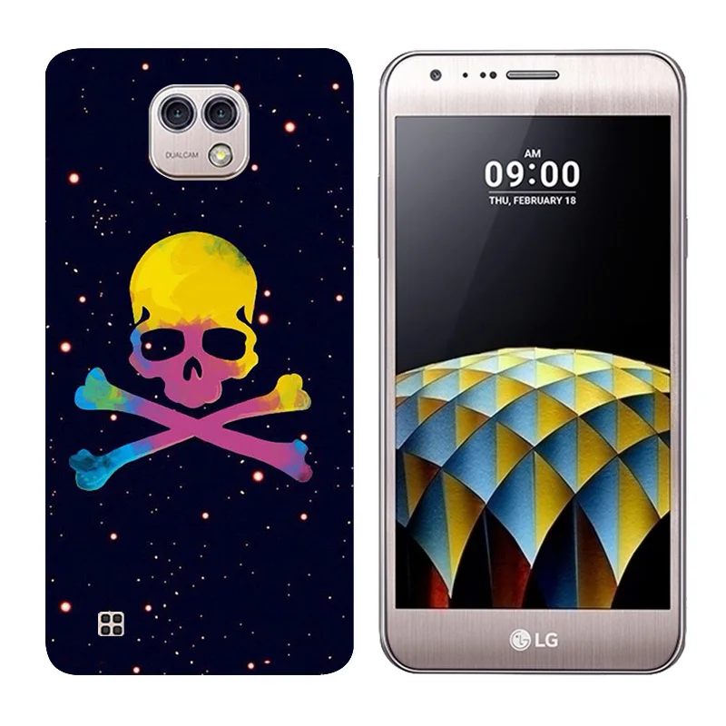 for LG X Cam K580 5.2&quot Case Cover Const Printing Silicone Soft TPU Mobile Phone |
