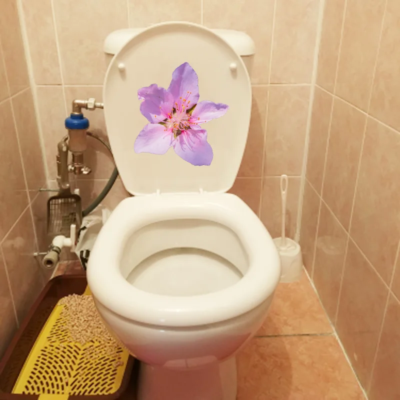 YOJA 20 5X22 1 см розовый персик украшение дома свежие настенные наклейки для ванной