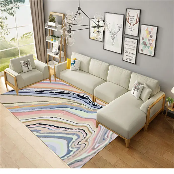 13 Mordern Style Home Carpet For Bathroom Toilet Bath Mats Anti-slip Floor Rug Playing Mat Multi Colors Rectangle Bathroom Carpets - Цвет: 13