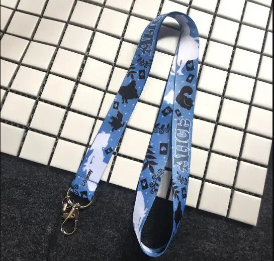 Free Shipping 1Pcs princess cartoon Lanyard ID Badge Holders Mobile Neck Keychains For Party Gifts QW-244 | Украшения и
