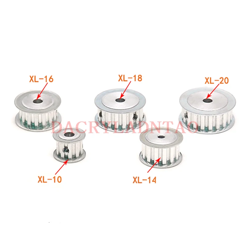 Алюминиевый зубчатый шкив для 3D принтера двойная плоскость XL10 10 ширина 11 мм