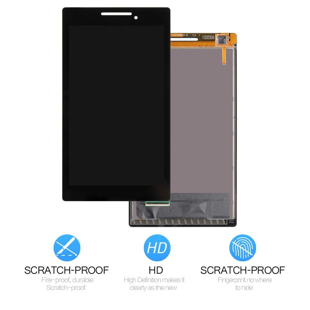 Srjtek Новый 7 ''дюймовый ЖК дисплей + сенсорный экран дигитайзер для сборки
