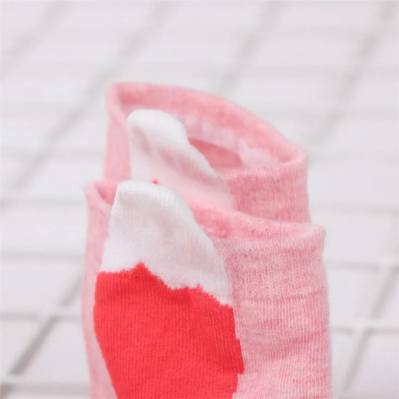 MYORED 5pairs woman short socks women's cotton cartoon animal for woman casual dress gift socks Calcetines de dibujos animados