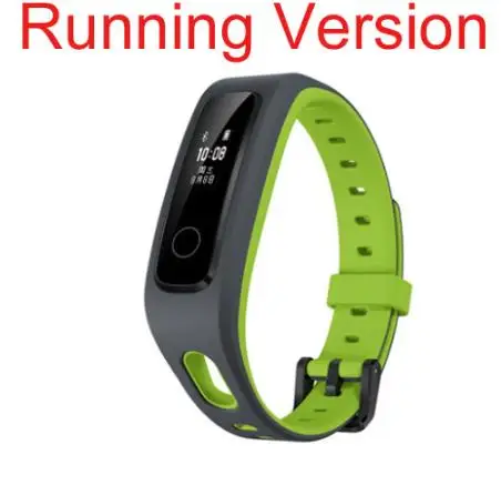 green running Huawei Honor Band 4 / Running Smart Wristband Amoled Color 0.95" Touchscreen Swim Posture Detect Heart Rate Sleep Snap D5 - Цвет: green running