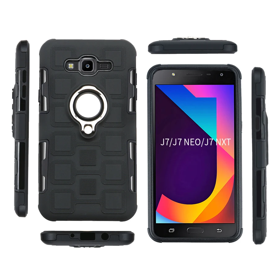 Чехол для Samsung Galaxy J7 Neo Nxt Max Plus Core Prime Силиконовый противоударный бронированный