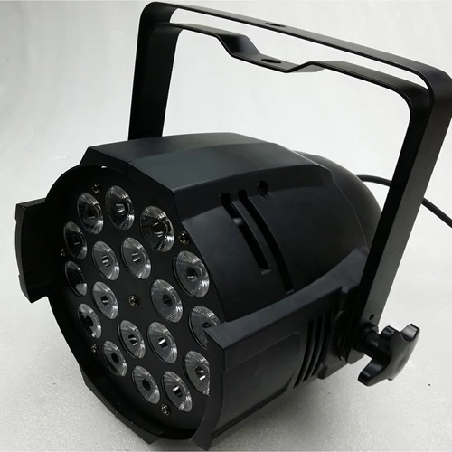 8 Ламп + 1 Кейс 18*15 Вт 5-В-1 RGBWA LED Par 64 алюминиевый Банок Свет 18x15 DMX Led Освещение Сцены