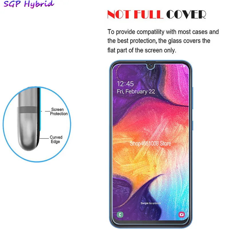 Защитное стекло для Samsung A70 A10 A20 A30 A50 закаленное Galaxy A40 Защитная пленка Samsun A 10 30 50 M20