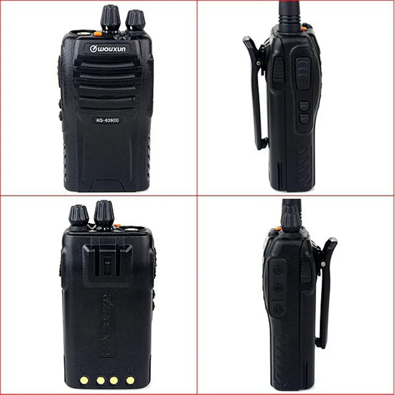 DHL Бесплатная доставка новая рация WOUXUN KG-639(II) UHF двусторонняя радиосвязь 5 Вт 16