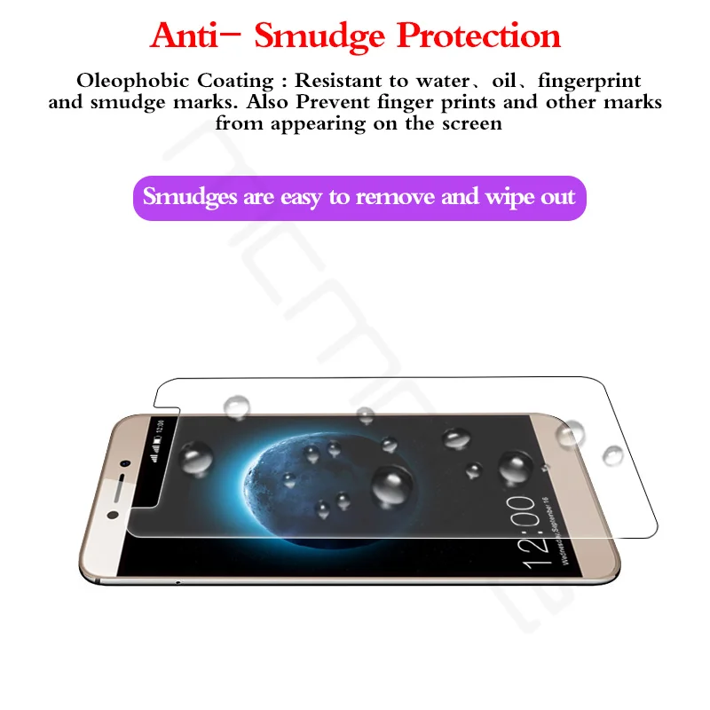 Leagoo T8s закаленное стекло 5 ''Leagoo Защитная пленка для экрана 9H 2.5D ультра тонкая