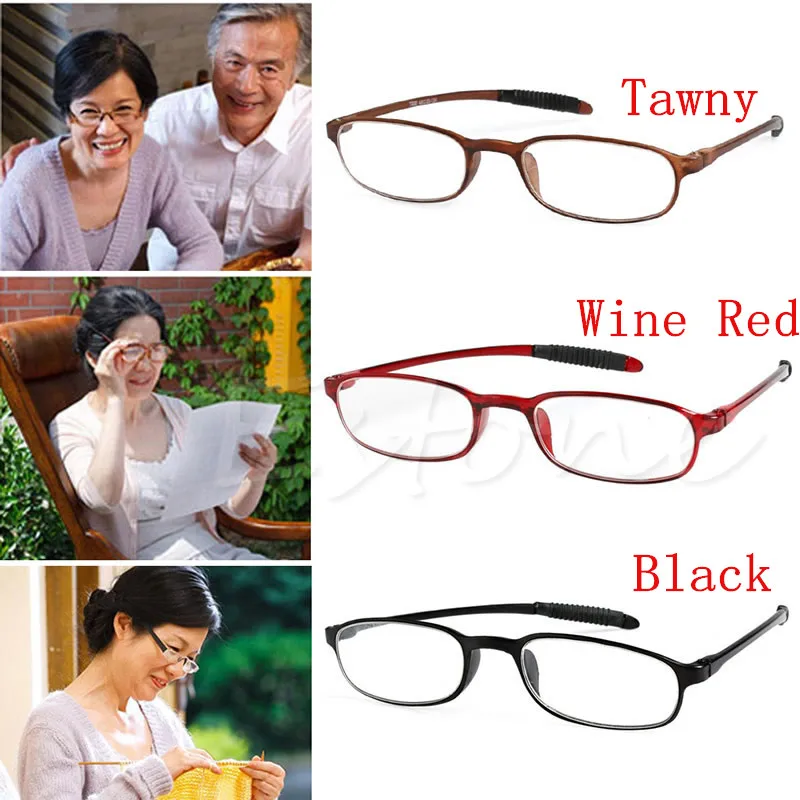 TR90 новые женские и мужские гибкие очки для чтения дальнозоркости - купить по