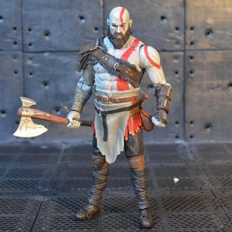 Экшн фигурка из ПВХ Kratos God Of War NECA Коллекционная модель игрушка для мальчиков