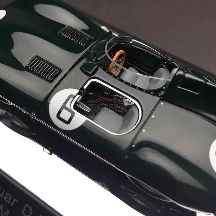 Новинка винтажная модель из литого металла Jaguar 1/43 D type настольная автомобиля