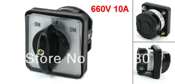 Универсальная поворотная камера с 3 кнопками и креплением позиции LW8-10/B101.1 660V 10A