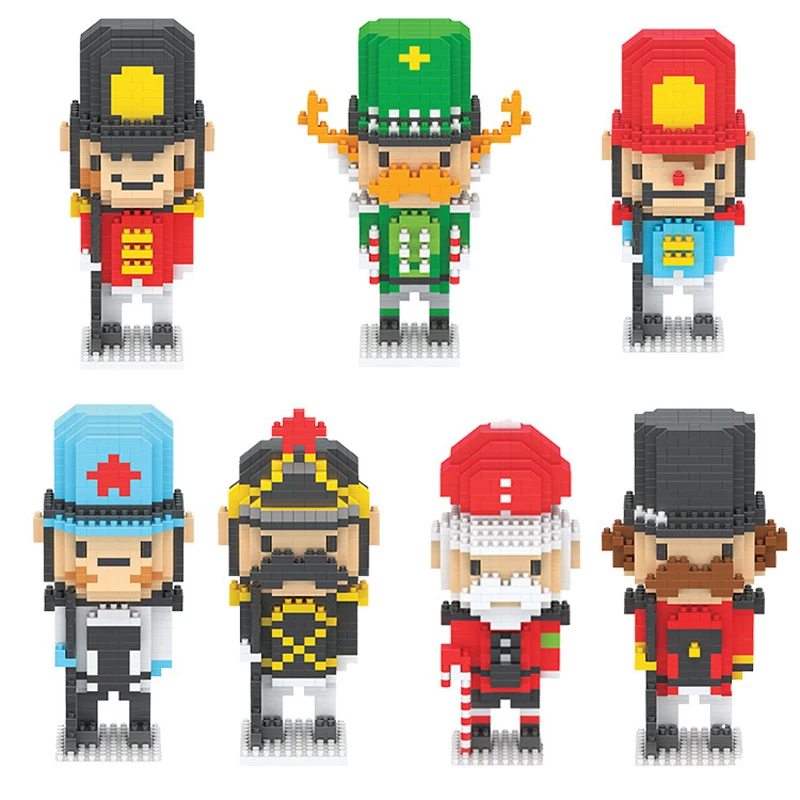 Nutcracker Рождество японский ирландский солдат серии Фигурки головоломки модель