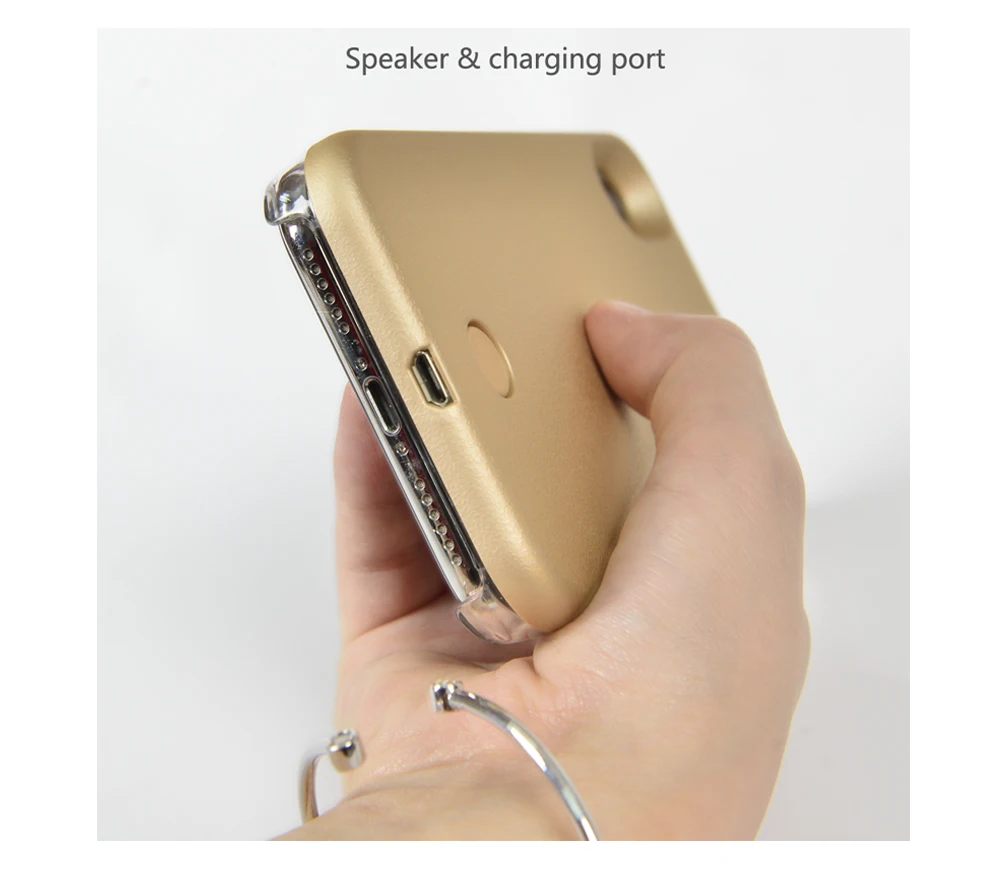 Светящийся чехол для телефона iPhone XS Max фото заполняющий свет артефакт селфи