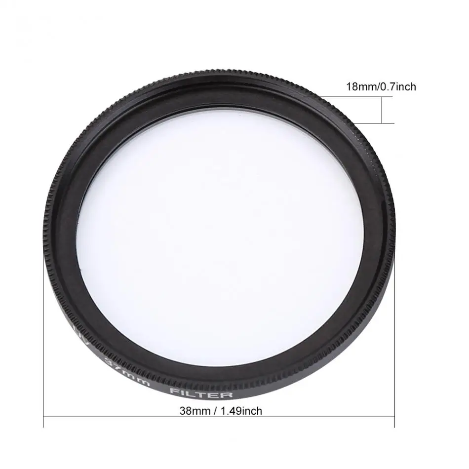 Защитный уф фильтр 37 мм для спортивной экшн камеры YI II 4K|uv filter|lens uv filterlens |