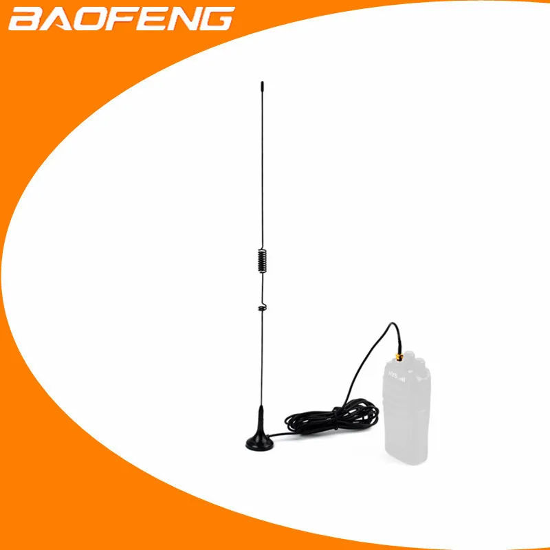 2 шт. Baofeng walkie talkie antena NAGOYA UT-106UV SMA-F DIAMANTE UT106 для радиолюбителей BAOFENG82 BF-888S 5R UV-5RE lon |