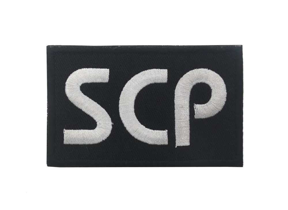 SCP 12 Специальные процедуры удержания основа безопасный содержит защиты SCP патчи значки аппликации SCP патч для куртки мешок джинсы - Цвет: SCP 12