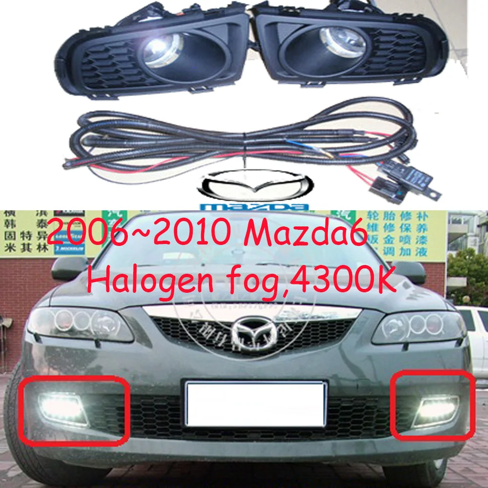 2006 ~ 2010 год автомобильный бампер фары для mazda 6 Mazda6 туман светильник автомобильные