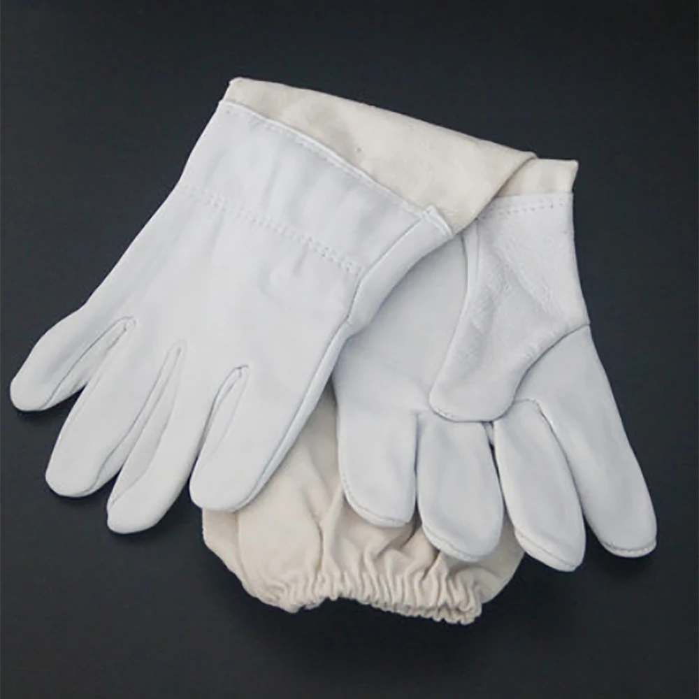 1 пара пчеловодства пчелиный Перчатки обородувание устройство защиты пчеловод