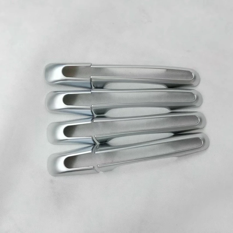 MONTFORD ABS Хромированная боковая дверная ручка Накладка наклейки рамки 8 шт.