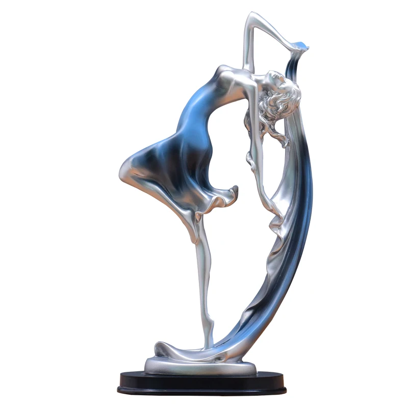 Статуэтка для балетных балеток в европейском стиле Agile Dancing Woman статуя балерины
