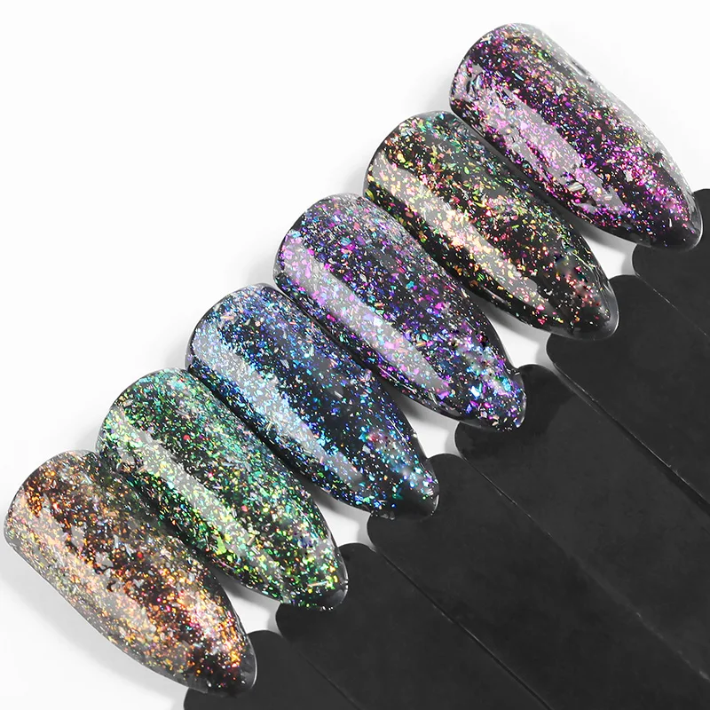 ROSALIND гель 1S Гель лак для ногтей серия фейерверк 7 мл маникюрный замачиваемый