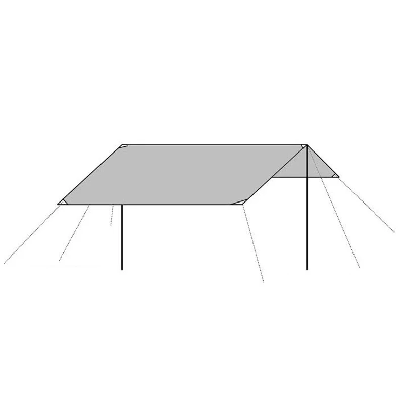 Туристический коврик складной Водонепроницаемый палатка Tarp крышка Открытый