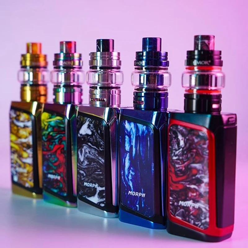 Оригинальный Smok Morph 219 комплект Vape kit Вт MORPH MOD IML смола с 6 мл TF танк и 0 001 s Скорость