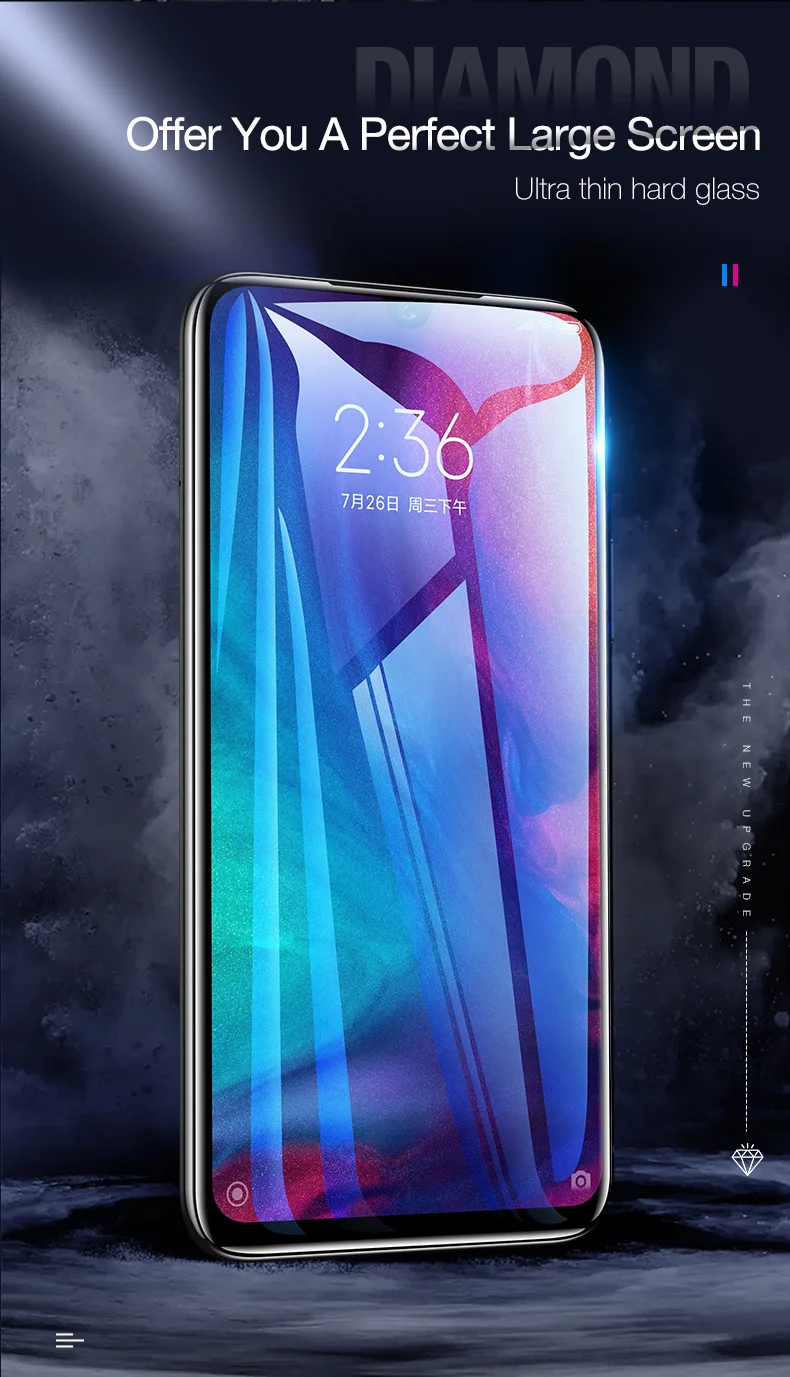 CAFELE закаленное стекло для Xiaomi Redmi Note 7 Защита экрана для Xiaomi Redmi Note 7 ультра тонкая HD Прозрачная пленка с полным покрытием