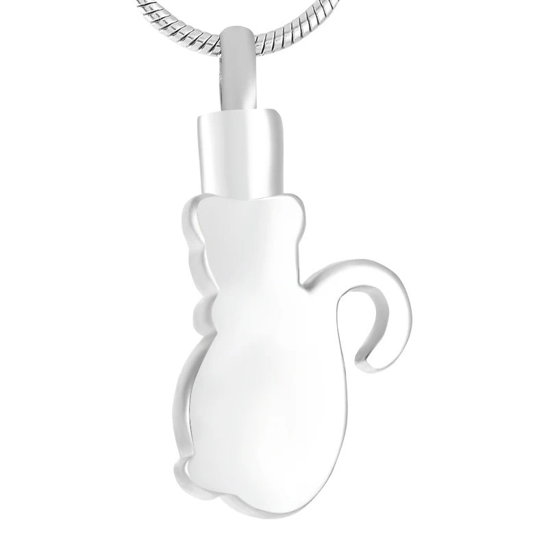 Женская похоронная урна в форме кошки ожерельлье с урной памятью ювелирные