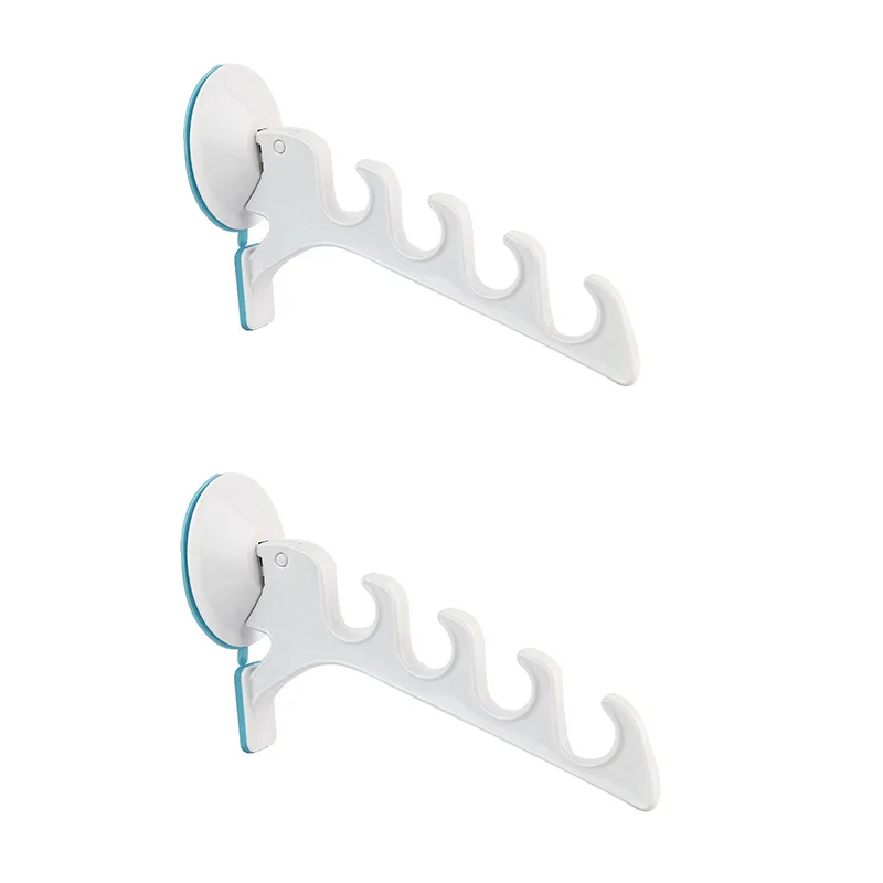 2 pcs White 2 шт., держатель для удочки, для ловли нахлыстом, автомобильный держатель для удочки, держатель для удочки, кронштейн с присоской, Аксессуары для рыбалки Ta - Цвет: 2 pcs White