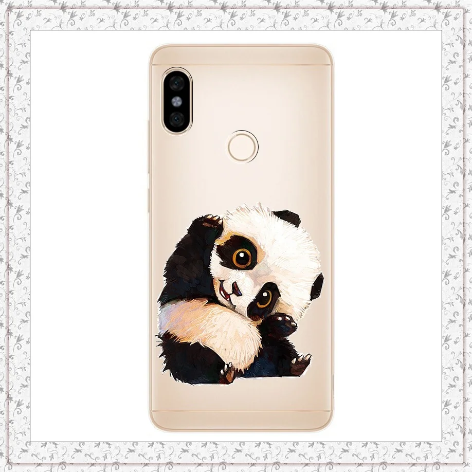panda Силиконовый чехол для Xiaomi Redmi Note 5, чехол 5,99 дюйма, классный чехол с изображением животных для Xiomi Redmi Note 5 pro, чехол для телефона Note5, чехол s - Цвет: panda