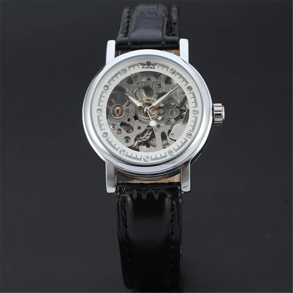 Часы WINNER модные автоматические механические спортивные классические Роскошные