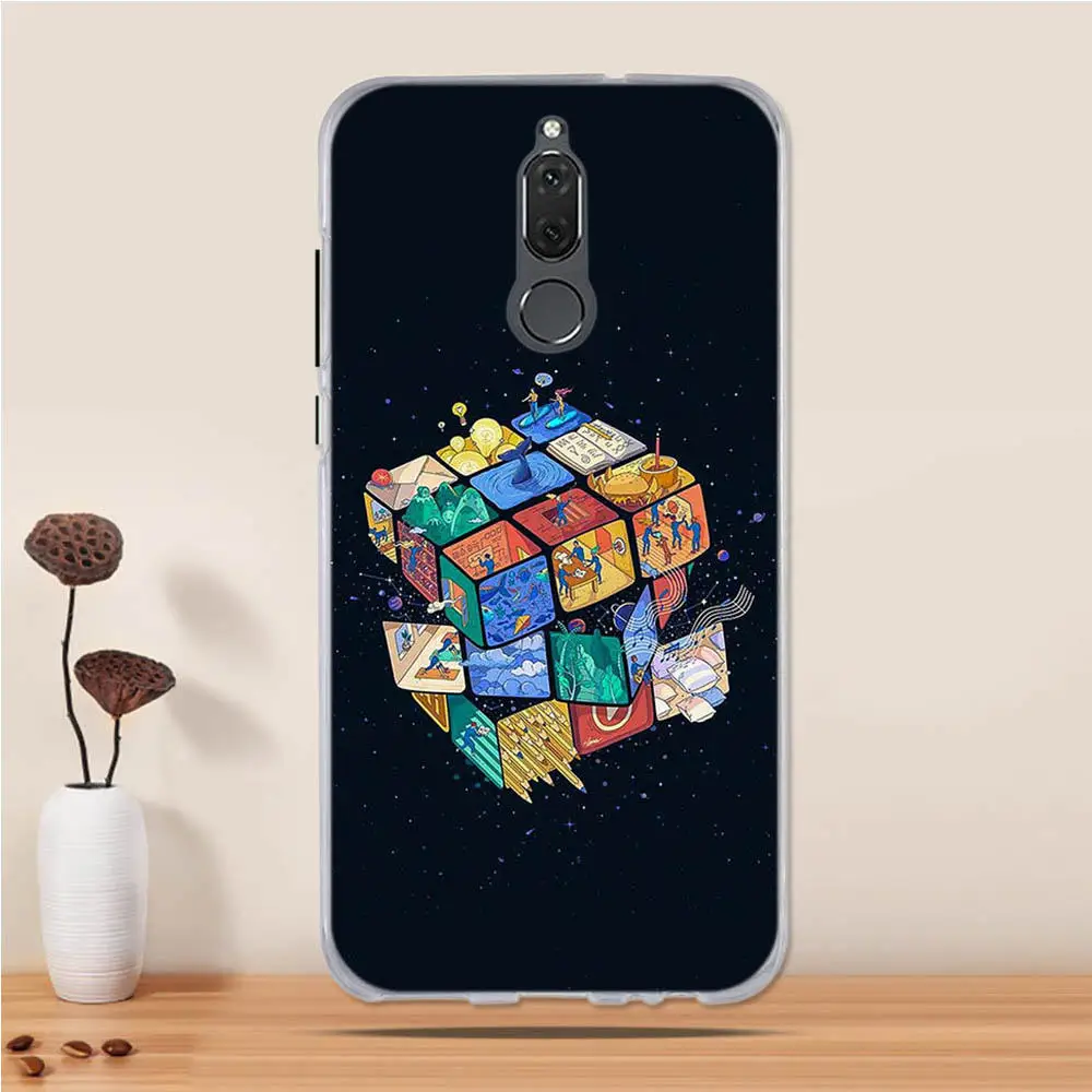 49 Чехол для телефона huawei mate 10 Lite, чехол, силиконовый 3d Мягкий ТПУ чехол для huawei Nova 2i, чехол для huawei Honor 9i - Цвет: 49