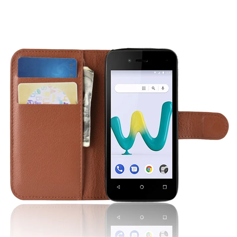 Чехол для Wiko Sunny 3 Mini кожаный чехол-кошелек с откидной крышкой и защитой от пыли sunny