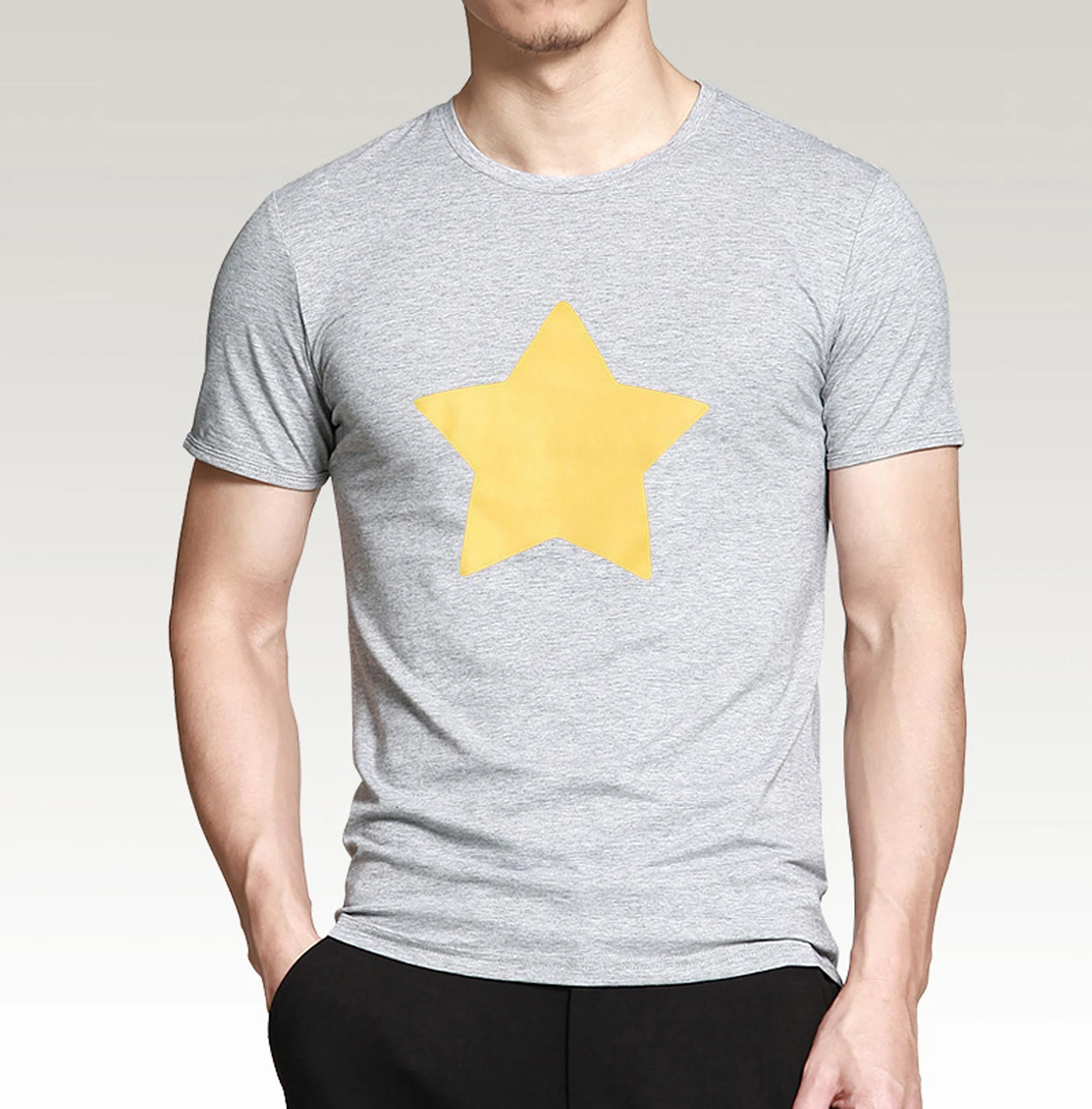 Новое поступление Мужская футболка STEVEN UNIVERSE STAR 2019 летние модные повседневные