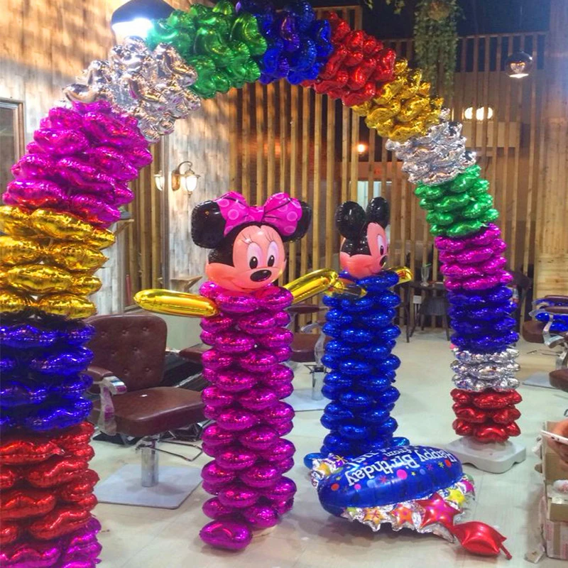 5 шт./лот 18 дюймов четырехлистная трава шары гелий для вечерние белые свадебные