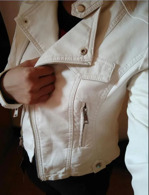 2018 весна осень новый искусственный карман на молнии украшение воротник стойка