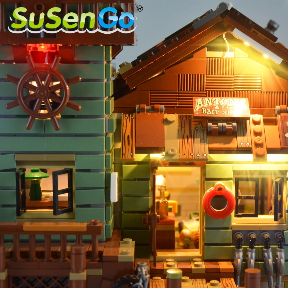 SenSuGo светодиодный светильник комплект для 21310|building blocks set|block setled block |