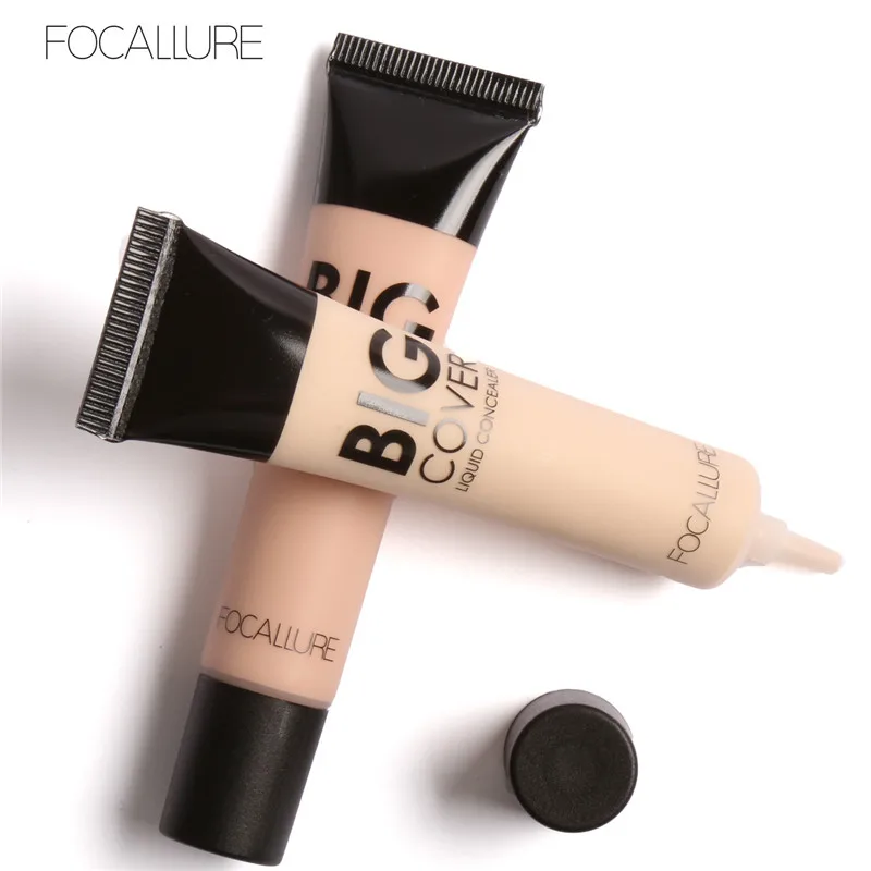 FOCALLURE консилер для лица крем Contour Pro жидкий макияжа натуральный 4 цвета|Консилер| |