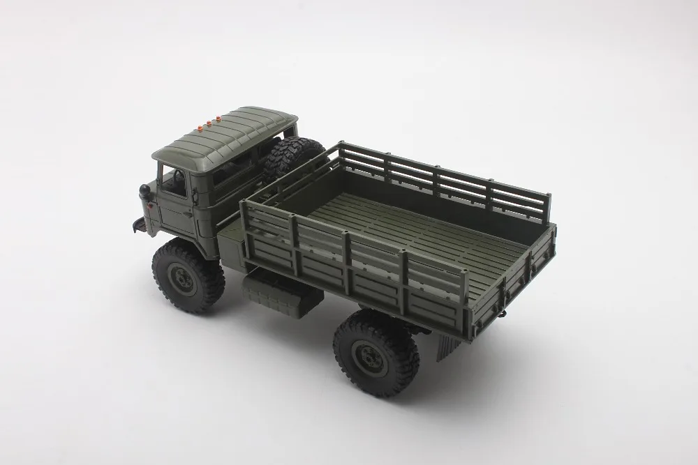 WPL B-24 1:16 RC альпинистский военный грузовик Мини 2,4G 4WD внедорожные RC грузовики Внедорожный гоночный автомобиль RC транспортные средства RTR Подарочная игрушка