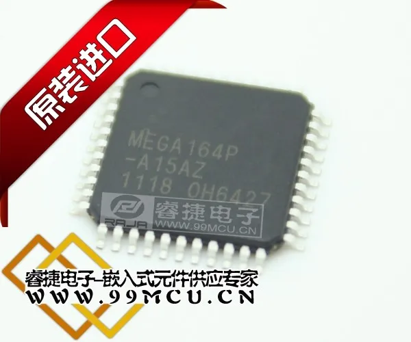 Оригинальный оригинальный аутентичный и новый модуль ATMEGA164P-A15AZ ATMEGA164P mega164 QFP44 |