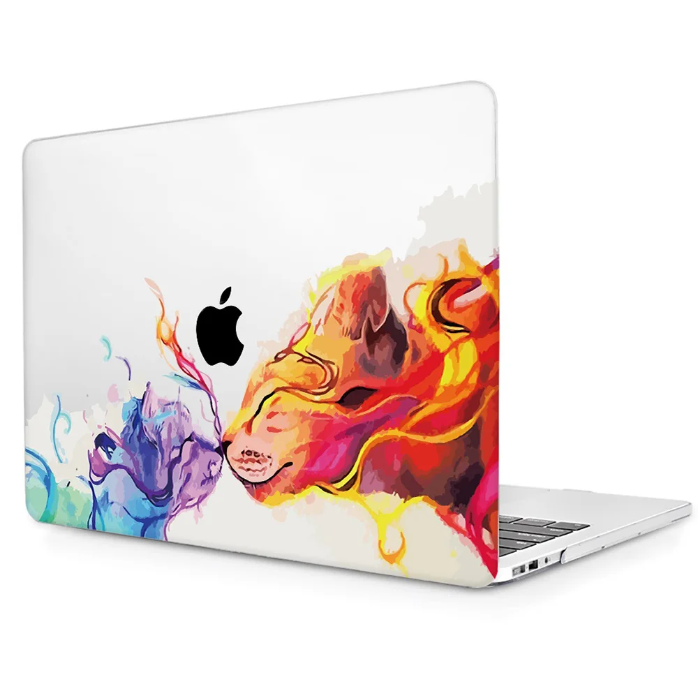 J061 Batianda чехол для MacBook Air 11 13 дюймов A1932 и Pro retina 1" 15" Touch Bar PC ноутбук жесткий корпус Защитная кожа - Цвет: J061