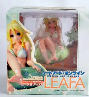 Аниме-фигурка HKXZM 8 5 см Sword Art Online II Kirigaya Suguha 1/10 весы Lefa бикини для девочек пикантная