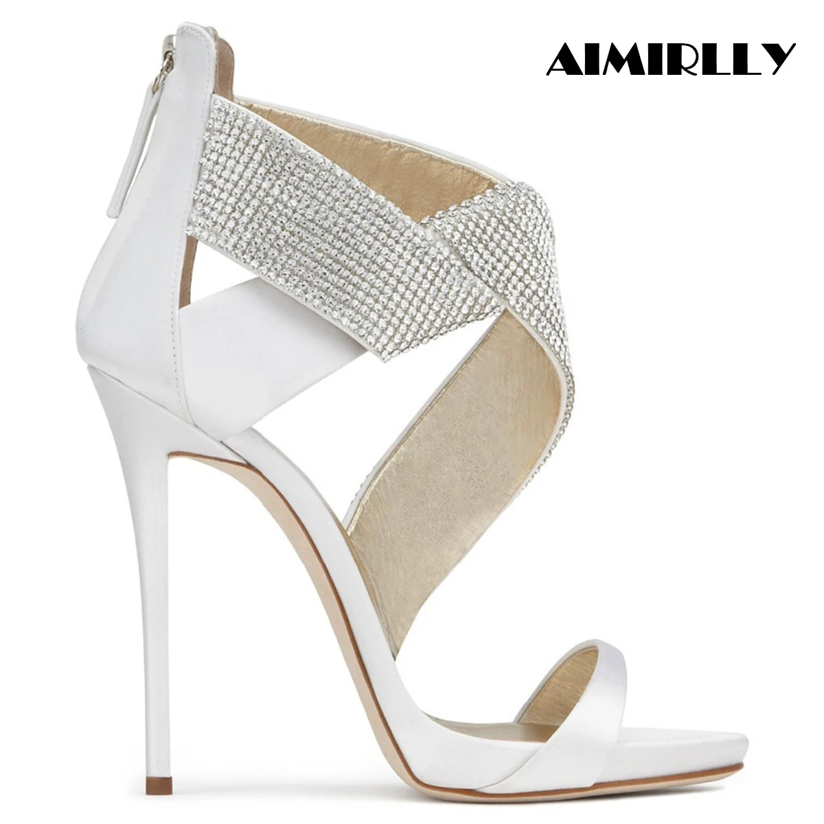 Женская обувь Босоножки на высоком каблуке с открытым носком Сезон весна-лето