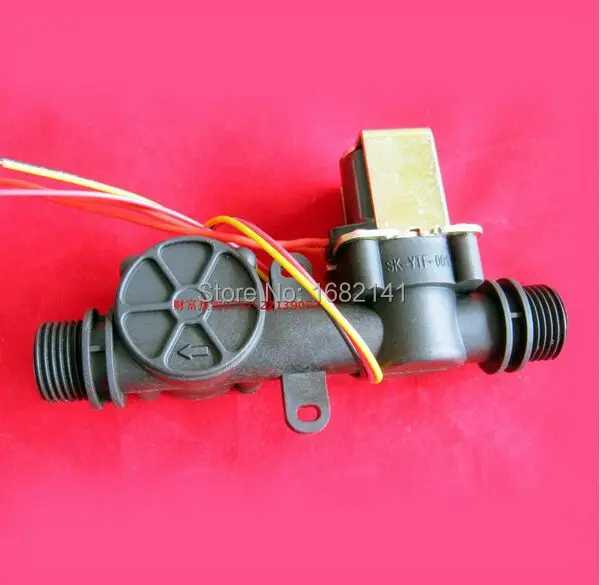 Электрический клапан с датчиком расхода воды машина для контроля счетчик потока