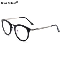gmei optical retro full rim round women optical eyeglasses frames female myopia presbyopia eyewears 5 colors optionals m007