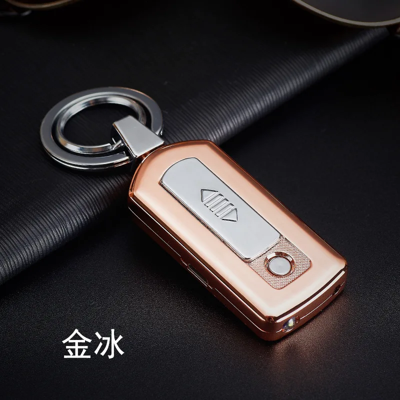 Креативный лазерный светильник USB светильник er брелок зажигание сигарет электронное зарядное освещение аксессуары брелок коптильня подарки - Цвет: 4